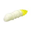 FishUp Pupa 1.2" #131 White / Hot Chartreuse