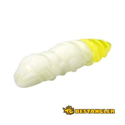 FishUp Pupa 1.2" #131 White / Hot Chartreuse