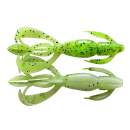 Keitech Crazy Flapper 2.8" Chartreuse Pepper Shad - CT#30