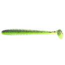 Keitech Swing Impact 4.5" Purple Chartreuse - BA#03