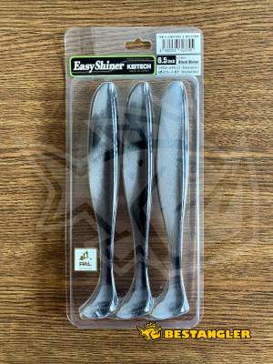 Keitech Easy Shiner 6.5" Black Shiner - CT#03
