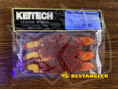 Keitech Flex Chunk 3" Medium Delta Craw - #407