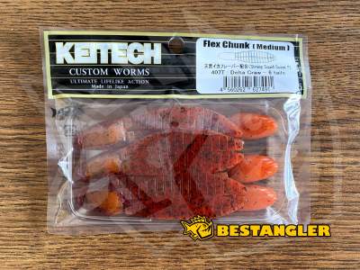 Keitech Flex Chunk 3" Medium Delta Craw - #407