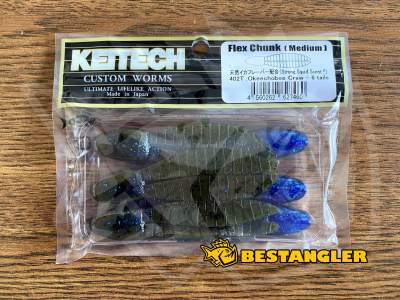 Keitech Flex Chunk 3" Medium Okeechobee Craw - #402