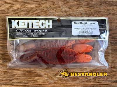 Keitech Flex Chunk 4" Large Delta Craw - #407