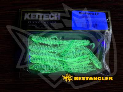 Keitech Hog Impact 3.5" Purple Chartreuse - BA#03