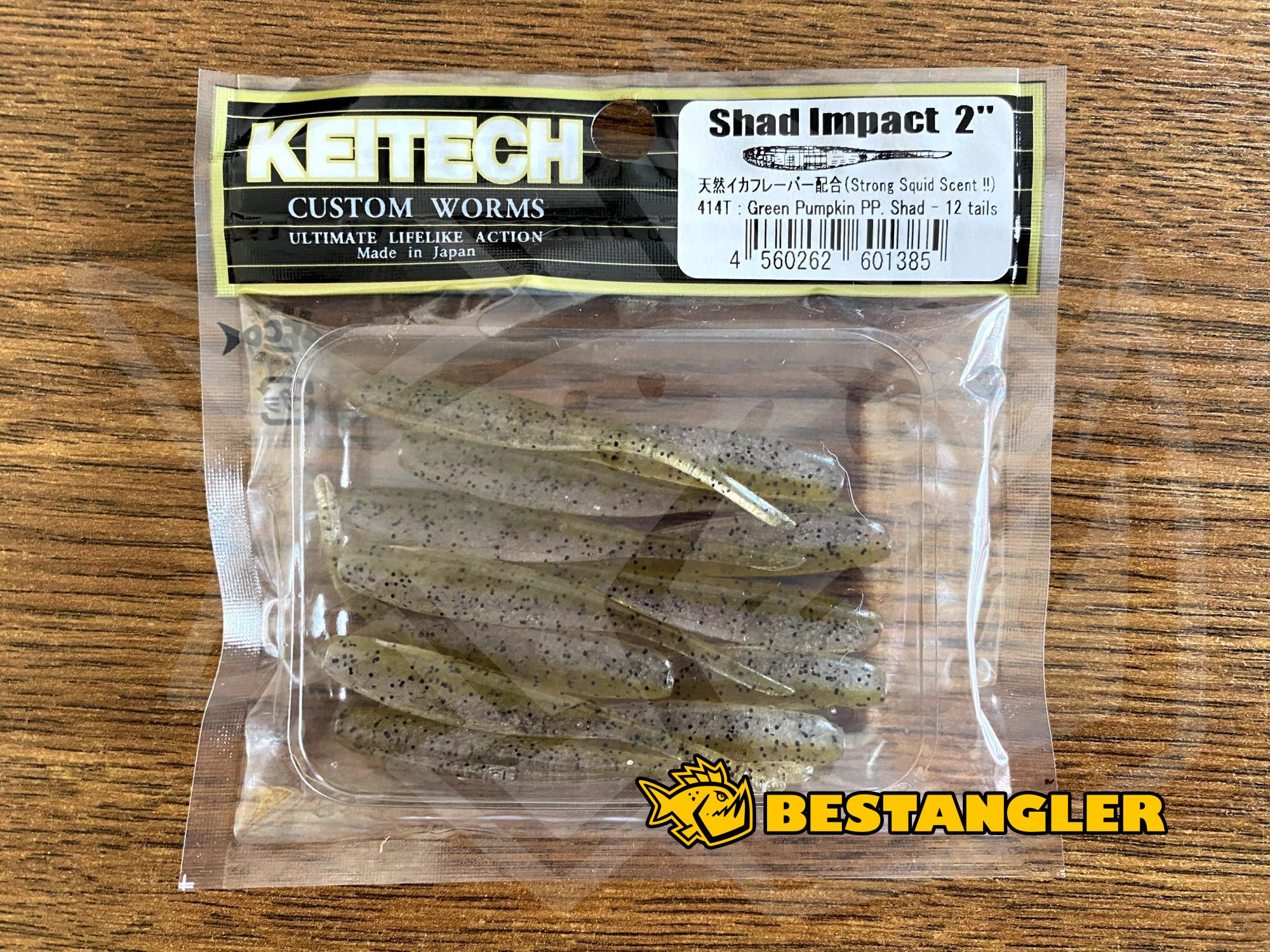 KEITECH Lures Swing Impact 2" 12 pcs JAPAN Strong scented Drop Shot jig Tackle 