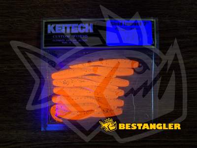 Keitech Shad Impact 2" Chameleon / Black & Blue FLK - CT#21