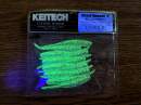 Keitech Shad Impact 2" Chartreuse Ice Shad - CT#28