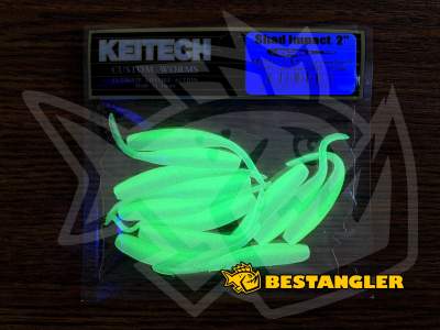 Keitech Shad Impact 2" Chartreuse Shad - CT#13