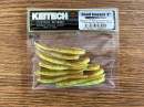 Keitech Shad Impact 2" Motoroil / Chartreuse - CT#14