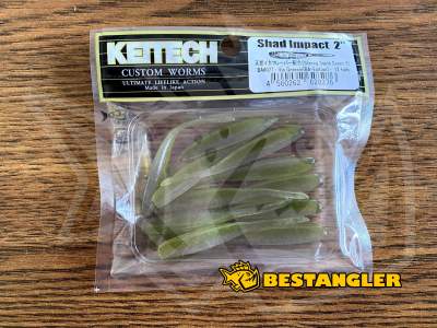 Keitech Shad Impact 2" Vio Greenie - BA#07