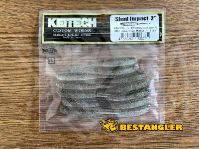 Keitech Shad Impact 2" Silver Flash Minnow - #416