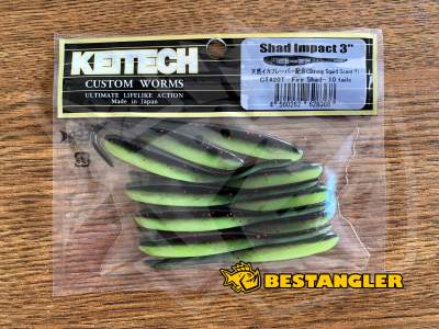 Keitech Shad Impact 3" Fire Shad - CT#20