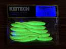 Keitech Shad Impact 3" Motoroil / Chartreuse - CT#14