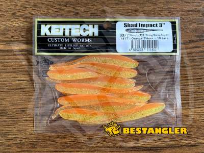 Keitech Shad Impact 3" Orange Shiner - #441