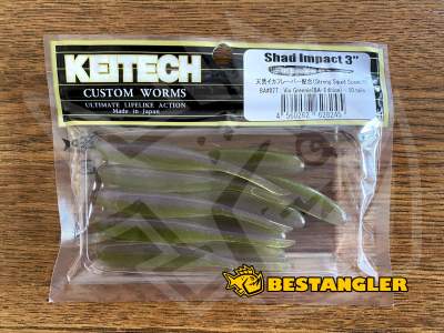 Keitech Shad Impact 3" Vio Greenie - BA#07