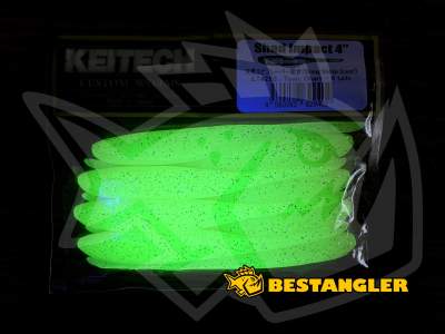 Keitech Shad Impact 4" Toxic Chart - LT#25