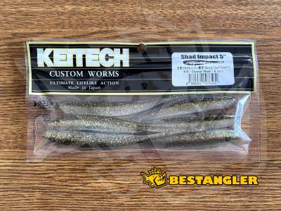 Keitech Shad Impact 5" Crystal Shad - #410