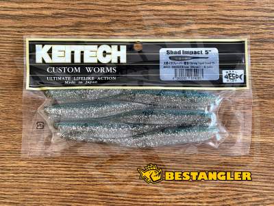 Keitech Shad Impact 5" Hasu (Silver Shiner) - #431