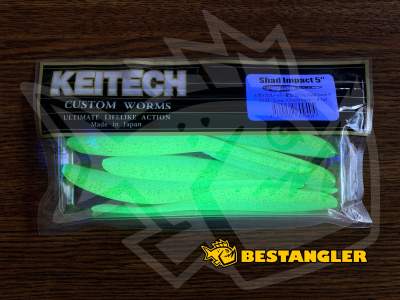 Keitech Shad Impact 5" Lime / Chartreuse - #424