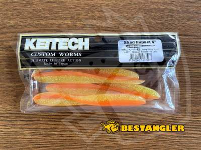 Keitech Shad Impact 5" Orange Shiner - #441