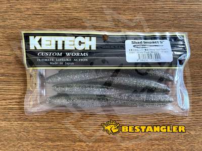 Keitech Shad Impact 5" Silver Flash Minnow - #416