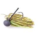 Keitech Tungsten Rubber Jig Model II (Ver. 2.0) Green Pumpkin / Chartreuse