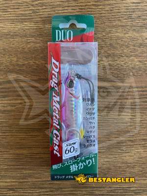 DUO Drag Metal Cast SLOW 60g Pink Back PHA0009