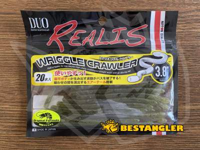 DUO Realis Wriggle Crawler 3.8" Watermelon/Red Flakes F006