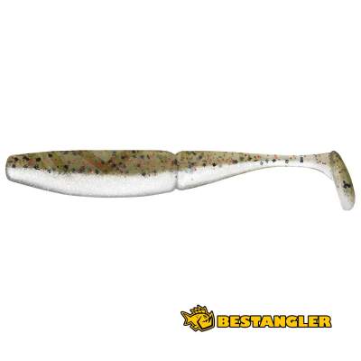 Sawamura One Up Shad Slim 4" #070 Chart Shad/R