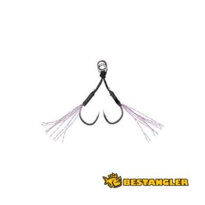 DUO Drag Metal Cast Assist Hook Double Pink