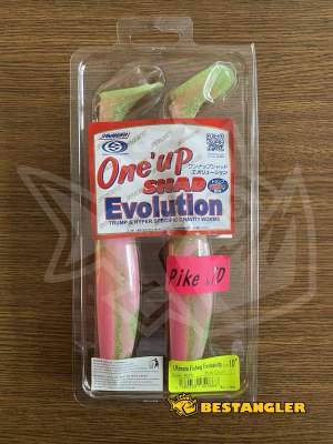 Sawamura One Up Shad 10" PIKE LTD #073 Pink Chart