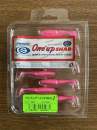 Sawamura One Up Shad 2" #083 Pink Back Glitter Belly