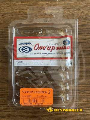 Sawamura One Up Shad 3" #089 Tinsel Brown