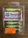 Sawamura One Up Shad 3" #147 White Chart