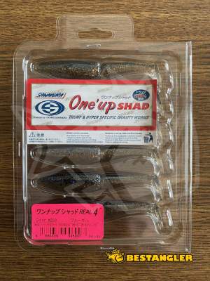 Sawamura One Up Shad 4" #059 Blue Gill