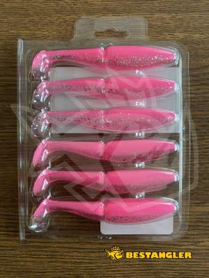 Sawamura One Up Shad 4" #083 Pink Back Glitter Belly