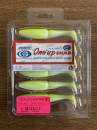 Sawamura One Up Shad 4" #147 White Chart