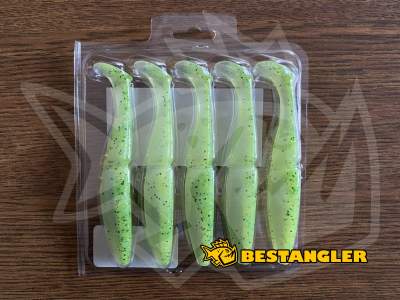 Sawamura One Up Shad 5" #071 Yellow Chart