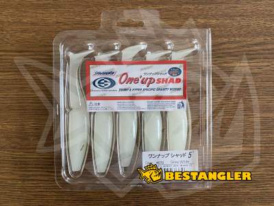 Sawamura One Up Shad 5" #079 Glow White