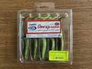 Sawamura One Up Shad 5" #136 Green Pumpkin Chart