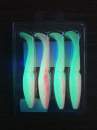 Sawamura One Up Shad 6" #073 Pink Chart - UV