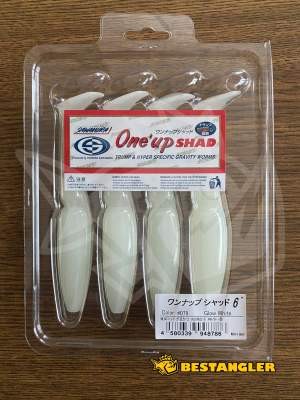 Sawamura One Up Shad 6" #079 Glow White