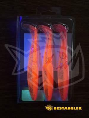 Sawamura One Up Shad 7" #083 Pink Back Glitter Belly - UV