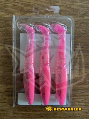 Sawamura One Up Shad 7" #083 Pink Back Glitter Belly