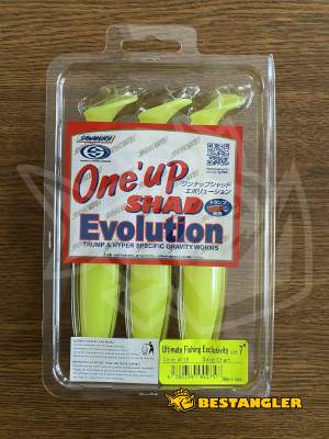 Sawamura One Up Shad 7" #118 Solid Chart