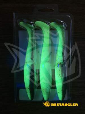 Sawamura One Up Shad 7" #136 Green Pumpkin Chart - UV