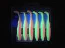 Sawamura One Up Shad Slim 4" #073 Pink Chart - UV