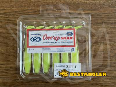 Sawamura One Up Shad Slim 4" #118 Solid Chart